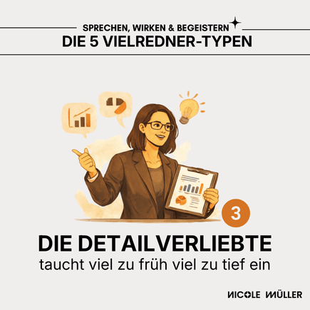 Vielredner stoppen in Meetings - Die Detailverliebte